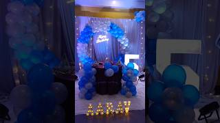 Balloon decoration ideas  Birthday 🎂 decoration balloon diy birthday decoration [upl. by Feldstein521]