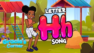 Letter H Song  Letter Recognition  Phonics with Gracie’s Corner  Kids Songs  Nursery Rhymes [upl. by Nanam406]