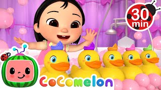 CoComelon Best Animal Songs 🦆 Five Little Ducks amp Kitty Cat Song  MORE CoComelon Nursery Rhymes [upl. by Lehpar927]