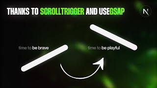 Next JS Scroll Animation That Feels Like Magic [upl. by Garaway940]
