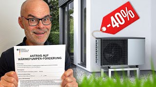 Förderung für die Wärmepumpe So viel bringt der BAFAAntrag  dieserdad [upl. by Anerev]