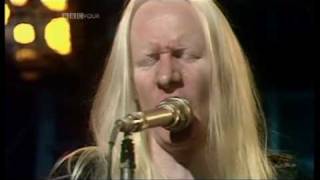 JOHNNY WINTER  Jumpin Jack Flash 1974 UK TV Appearance  HIGH QUALITY HQ [upl. by Imoyaba]