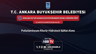 ASKİ GENEL MÜDÜRLÜĞÜ  SU ARITMA DAİRESİ BAŞKANLIĞI  Polialüminyum Klorür Hidroksit Sülfat Alımı [upl. by Ynner]