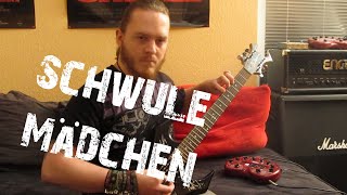 Callejon  Schwule Mädchen Guitar Cover by FearOfTheDark [upl. by Wellesley]