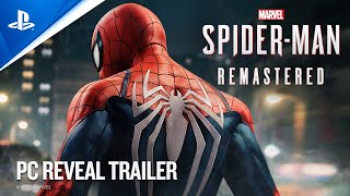 Marvel’s SpiderMan Remastered – State of Play June 2022 Announce Trailer I PC Games [upl. by Eilrac]