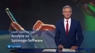 Ermittlungen gegen Finfisher Gutachten des CCC Tagesschau vom 28122019 36C3 [upl. by Okime]