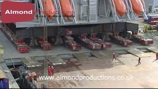 Mammoet  Mega load out of BP Clair Topside [upl. by Notterb]