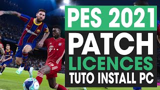 PES 2021 ► TUTO INSTALLATION PATCH LICENCES [upl. by Doubler154]