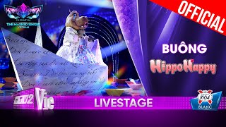 Buông  HippoHappy khoe trọn quãng giọng xịn sò  The Masked Singer Vietnam 2023 LiveStage [upl. by Iatnahs]