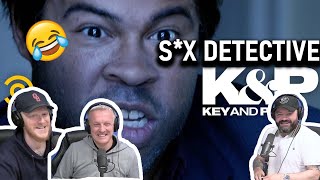 Key amp Peele  Sx Detective REACTION  OFFICE BLOKES REACT [upl. by Noraed465]