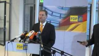 FDP Westerwelle zum Rücktritt von Franz Müntefering [upl. by Niliac]