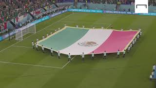 ¡A todo pulmón Retumbó el himno nacional de México en el Estadio 974  Qatar 2022 [upl. by Cho]