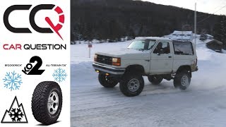 Winter Tire Review AllTerrain TA KO2 with MR Ford BRONCO [upl. by Polish]