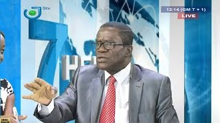 7HEBDO  COUP DE GUEULE  Le Prof Jean BAHEBECK TRÈS FÂCHÉ SE LÂCHE SUR STV   15 Avril 2018 [upl. by Zola]