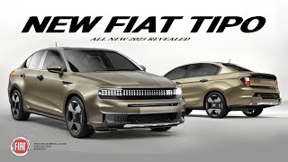 ALL NEW 2025 FIAT TIPO REVEALED REDESIGN  Digimods DESIGN [upl. by Drofhsa]