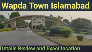 Wapda Town Islamabad Cooperative Housing SocietyExact Location Development [upl. by Siusan51]