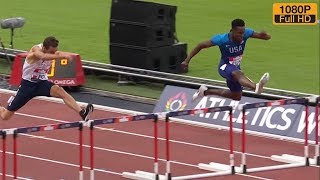 Men’s 400m Hurdles at Athletics World Cup 2018 [upl. by Brodench637]