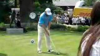 Ernie Els Wood Swing Wentworth [upl. by Lenes453]