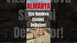 Almanya Schengen Vizesi İçin Yeni Randevu Sistemi idatarandevu [upl. by Rhyne868]