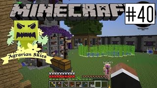 Minecraft med SoftisFFS  Agrarian Skies 2  40  VAD HAR HÄNT [upl. by Llehcear721]