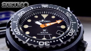 SEIKO TUNA SNE577 Limited Edition Full Review Black Series [upl. by Evangelin]