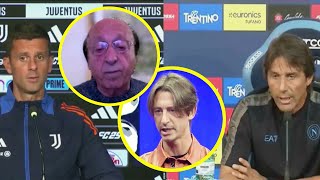 Moggi Il Napoli ha già la mentalità di Conte  Oppini La vera Juve di Motta forse il prossimo anno [upl. by Atlas153]