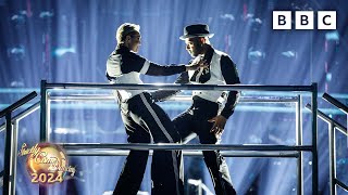 JB Gill and Amy Dowden Cha Cha to Closer by NeYo ✨ BBC Strictly 2024 [upl. by Ynnavoeg]