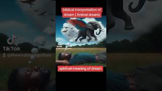 Biblical dream and interpretation  animal dreams [upl. by Kcirdnekel]