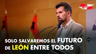 Solo salvaremos el futuro de la provincia de León entre todos [upl. by Nivar]