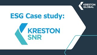 Kreston SNR ESG Case Study [upl. by Akeit]