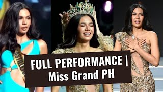 CJ OPIAZA  FULL PERFORMANCE  MISS GRAND PHILIPPINES 2024 [upl. by Anyak877]