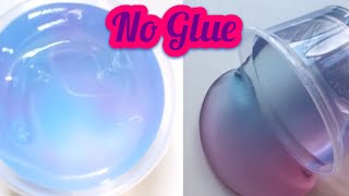 MUST WATCH REAL HOW TO MAKE THE BEST CLEAR SLIME WITHOUT GLUE WITHOUT BORAX EASY SLIME [upl. by Negiam25]