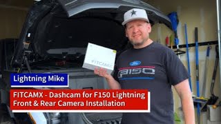 FitCamX  Front and Rear Camera for F150 Lightning [upl. by Devaj]