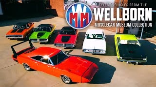 Wellborn Musclecar Museum Collection  Mecum Kissimmee 2024 [upl. by Adnalahs]