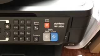 How to replace ink on a epson WF 2750 [upl. by Alberta]