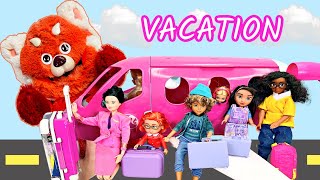 Disney Pixar Turning Red Packs and Goes on Vacation the Movie [upl. by Leuname944]