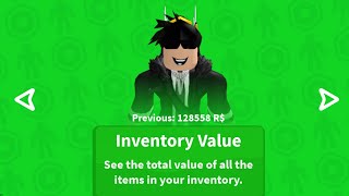 this is how my account value is over 128558 RRobux [upl. by Sherfield276]