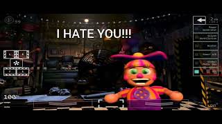 Playing UCN and getting that golden Freddy jumpscare in the [upl. by Deenya]