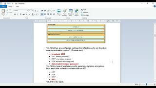 CCNA 1 Final Exam Answers 2023 v5 1v6 0 Introduction to Networks part 3 from 151 to 219questions [upl. by Gelhar]