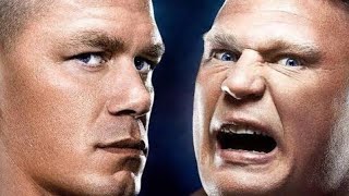 wwe 2k Brock Lesnar vs John Cena [upl. by Yettie]