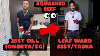 ‼️Short StoryPhilly Rappers 25st Bill x Leaf Ward Squshed Beef⁉️👀 [upl. by Auqinihs]