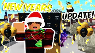 NEW YEARS UPDATE BLOXBURG PINATAFIREWORKSNEW MATERIALS AND MORE [upl. by Ahterod]