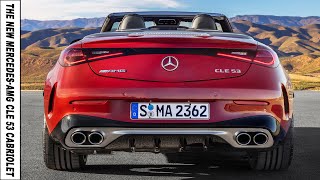 2025 Mercedes AMG CLE 53 Cabriolet – Sunshine amp Muscle [upl. by Nitsuj]