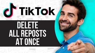 How To Delete All Reposts on TikTok At Once 2024 [upl. by Nylsej]