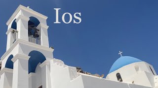 greek island hopping Ios 🇬🇷 [upl. by Arraeit]