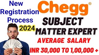 chegg expert registration process 2024  How to create chegg account for earning  Toogyan [upl. by Maribelle]