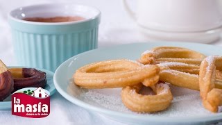 Cómo hacer CHURROS CASEROS [upl. by Adley]