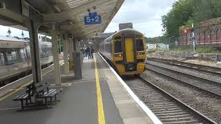 Transport for Wales Class 158 at Shrewsbury on Wednesday 4th September 2024 [upl. by Debby]