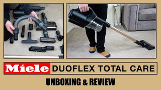 Miele Duoflex HX1 Total Care Cordless Vacuum Cleaner Unboxing amp First Look [upl. by Romito249]