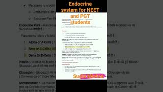 endocrine system for NEET students and PGT biology studentsendocrinologyzoology adenohypophysis [upl. by Delano]